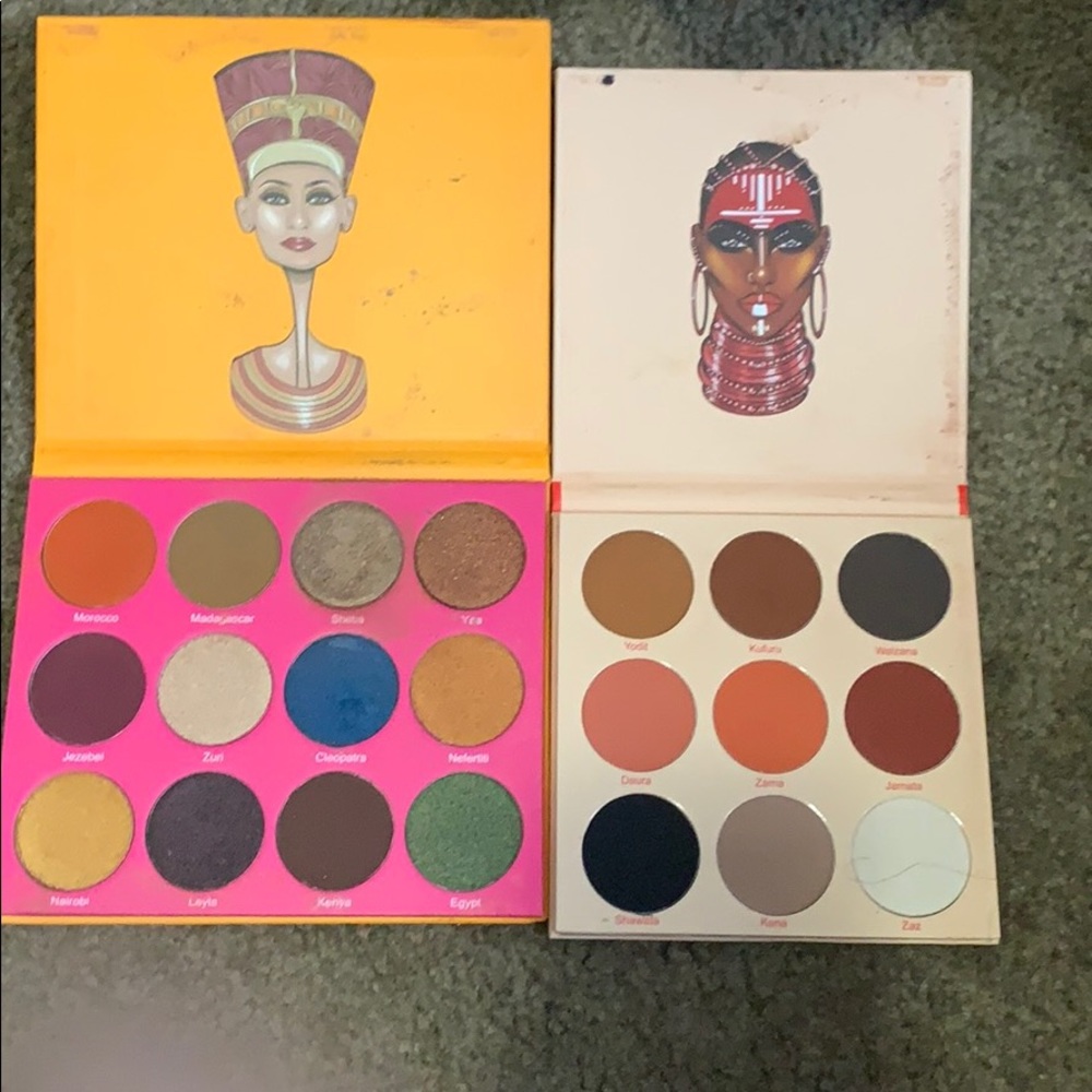 Juvia makeup palette. Like new.selling together